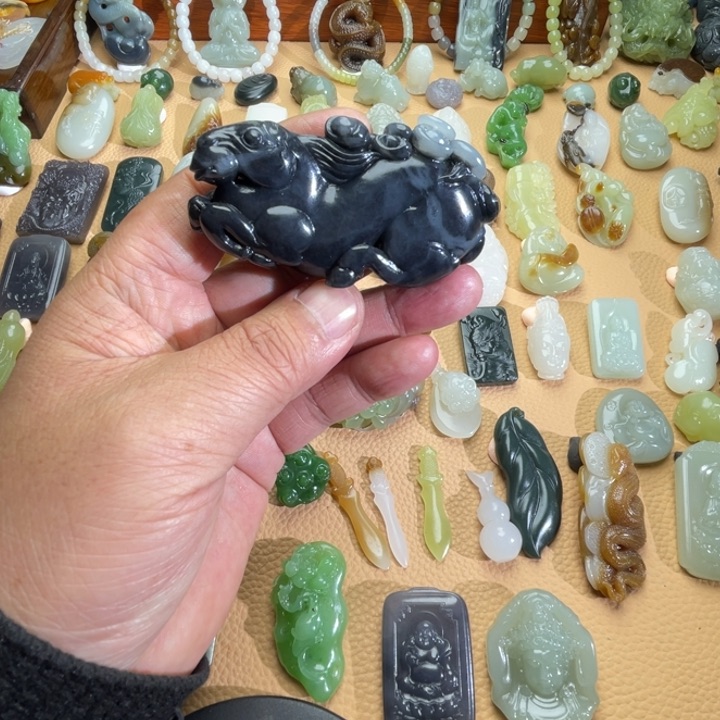 和田玉把件未镶嵌定制款