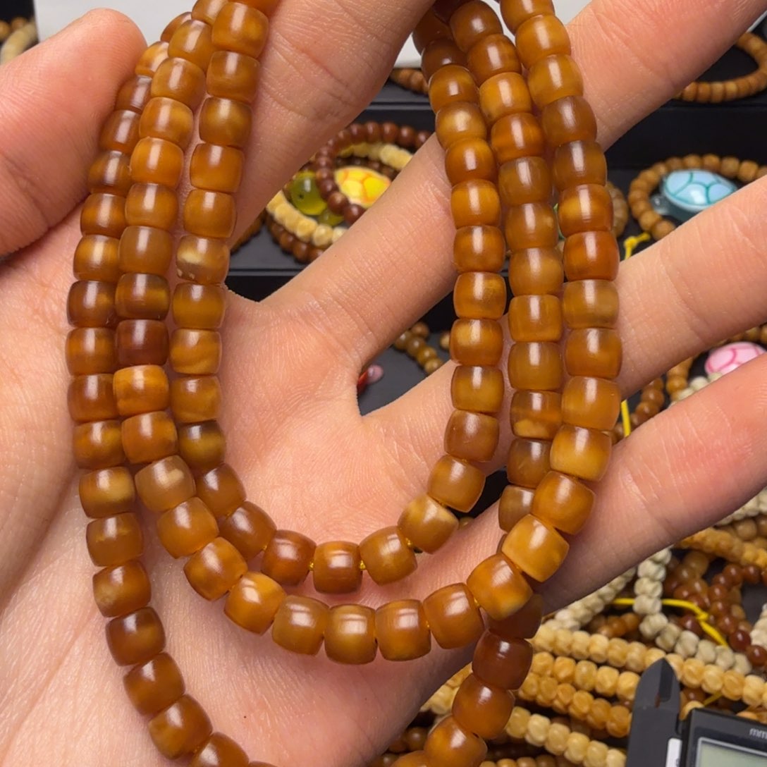 龙眼菩提吊坠来****?保真龙脊菩提全透玉化直切脖挂6➕