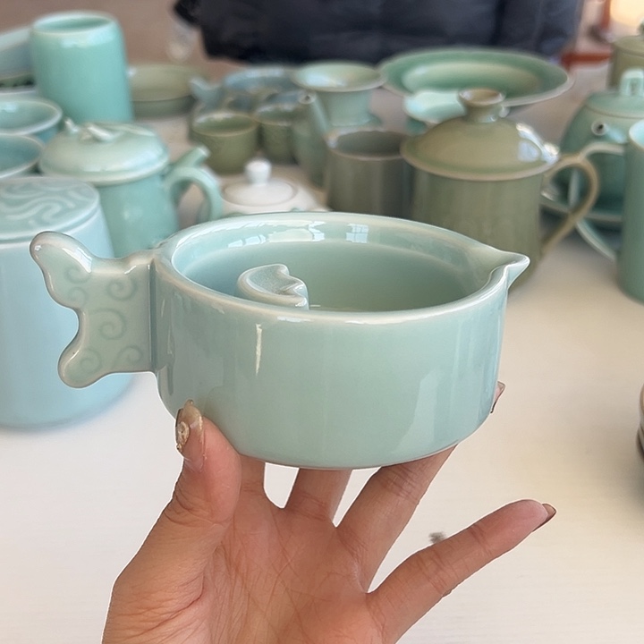 小米茶器龙泉青瓷