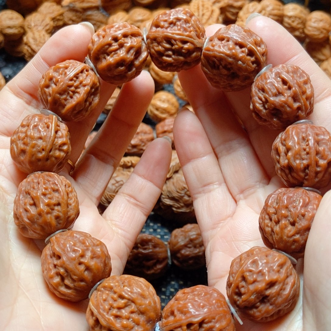 文玩核桃手串疙瘩纹