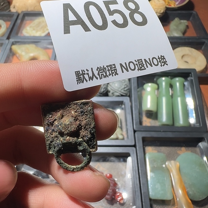 柔***月有机玻璃工艺品印章摆件