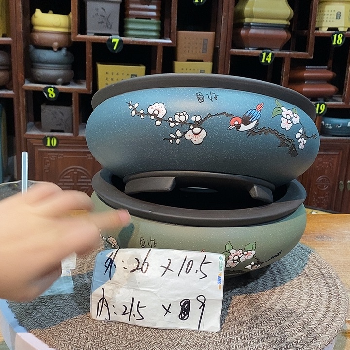 花盆紫砂紫砂花盆