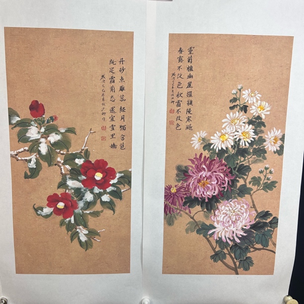 任少卿国画宋式美学花鸟画装饰书房办公室玄关