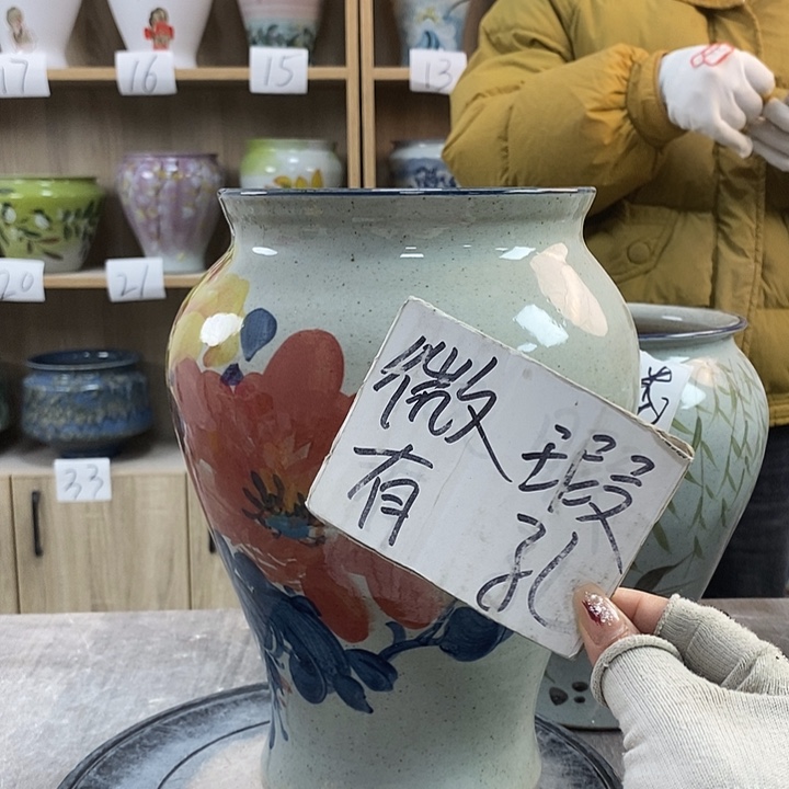 缸5xc景德镇陶瓷花盆