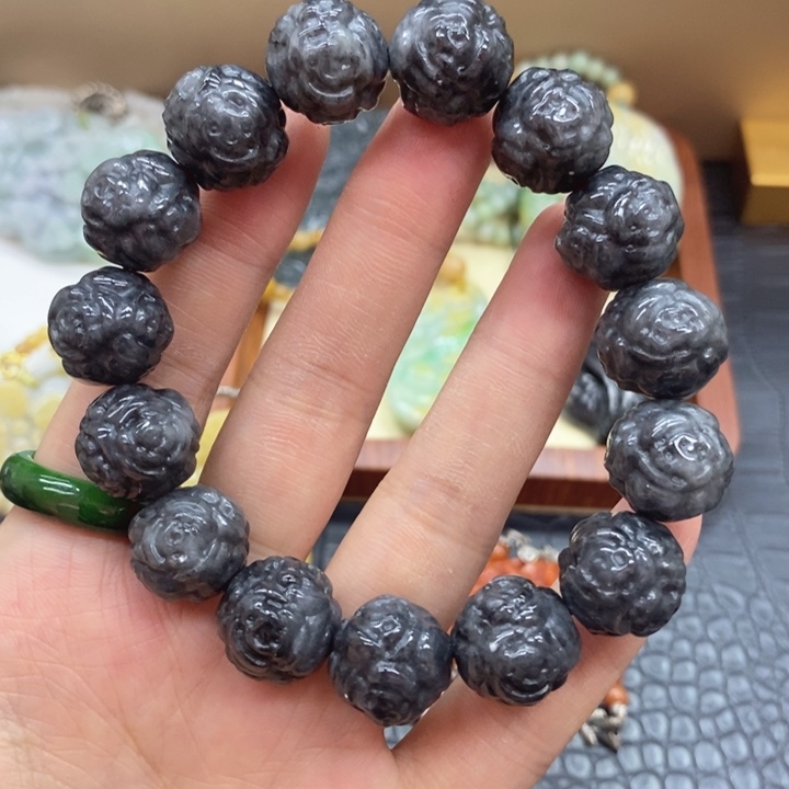 手链翡翠未镶嵌手链0