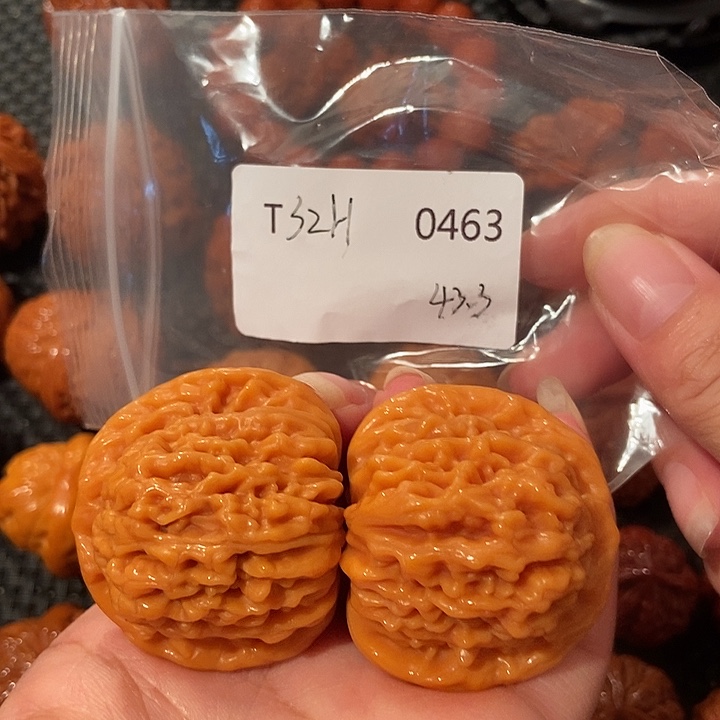 吊坠文玩核桃四座楼43
