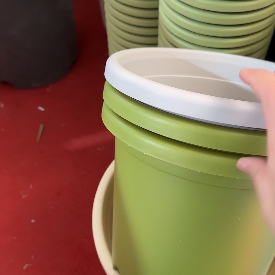 树脂四季4号无托8个灰白微瑕