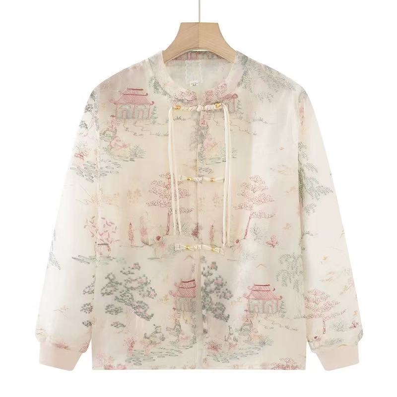 【龙哥专属】W3F2015X  国风时尚气质优雅新中式外套