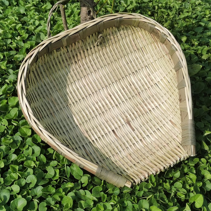 桂花村手工竹编筲箕
