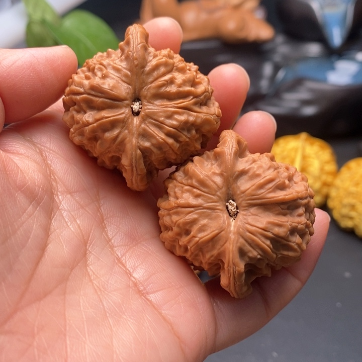 把件文玩核桃血麒麟41尺