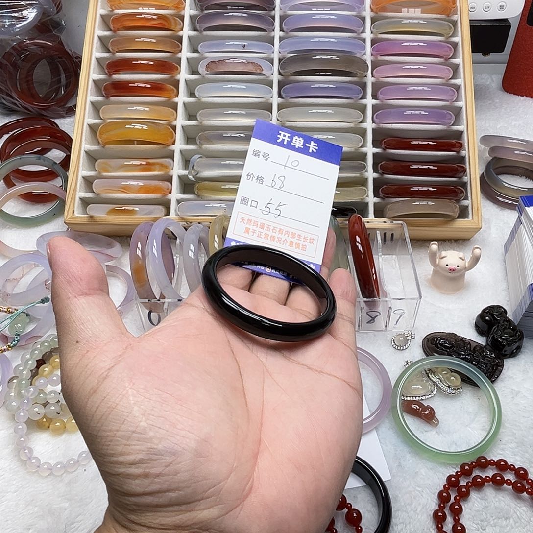 玛瑙/玉髓未镶嵌手镯10