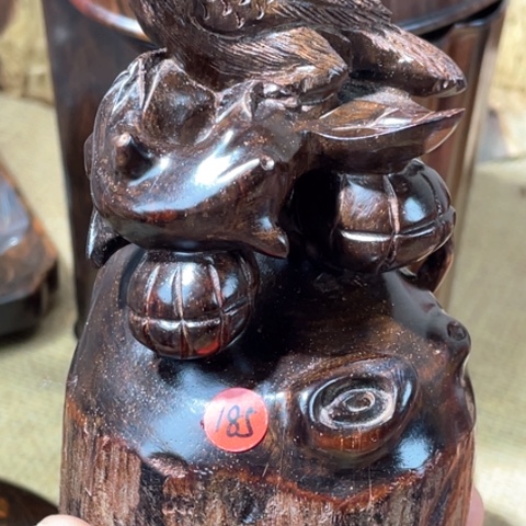 木力*大红酸枝摆件