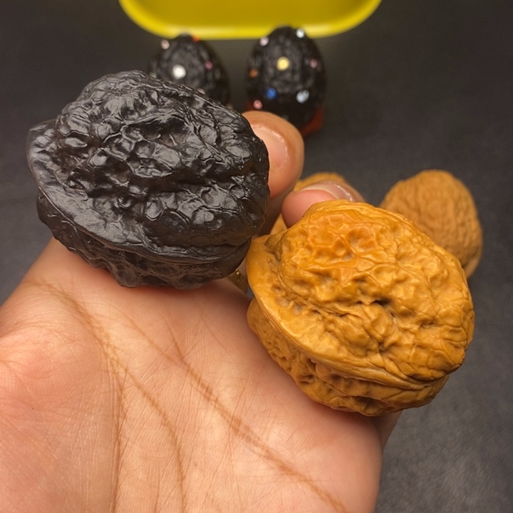 吊坠文玩核桃41尺金蟾王