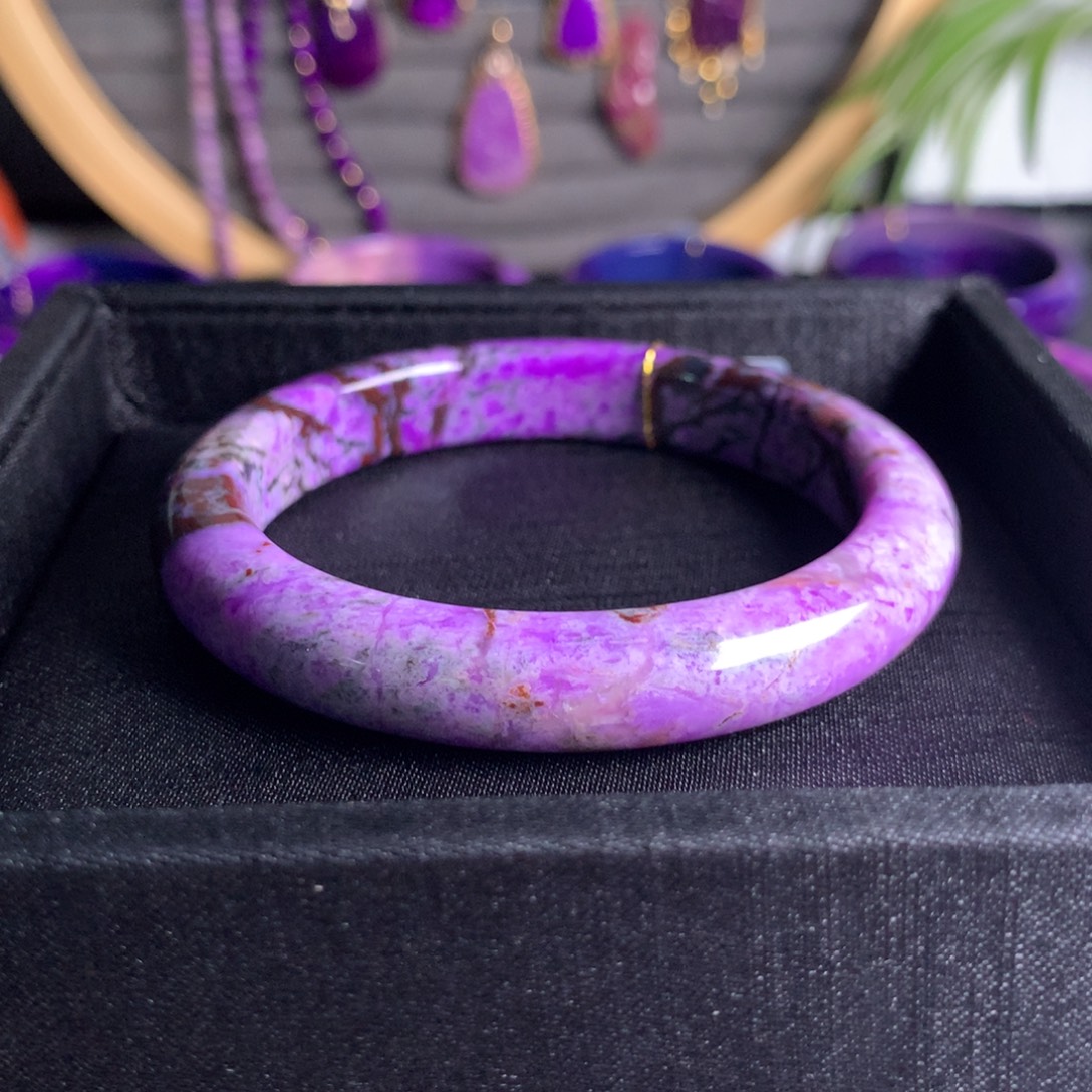 苏纪石（舒俱来）未镶嵌手镯