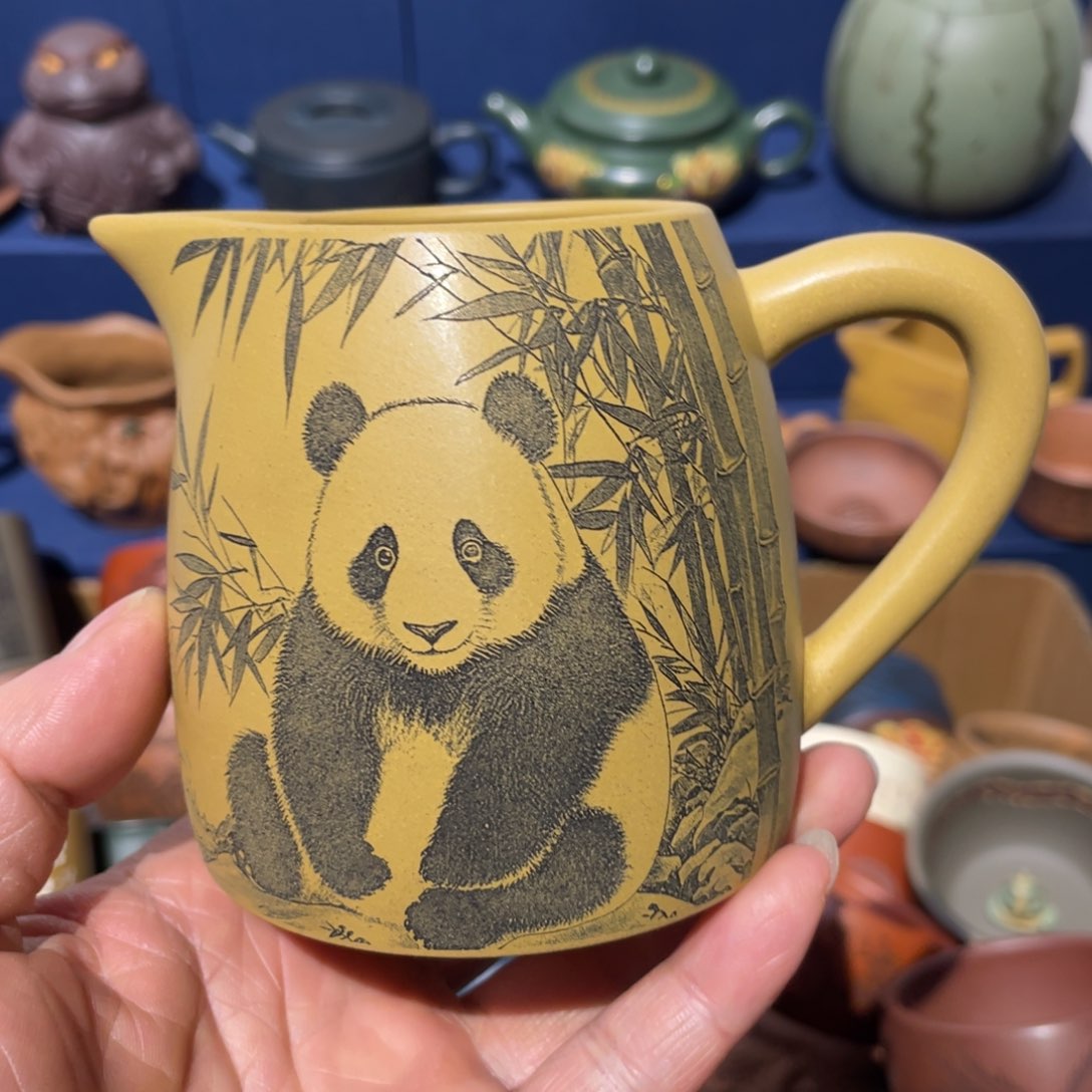 原矿紫砂手工主人杯