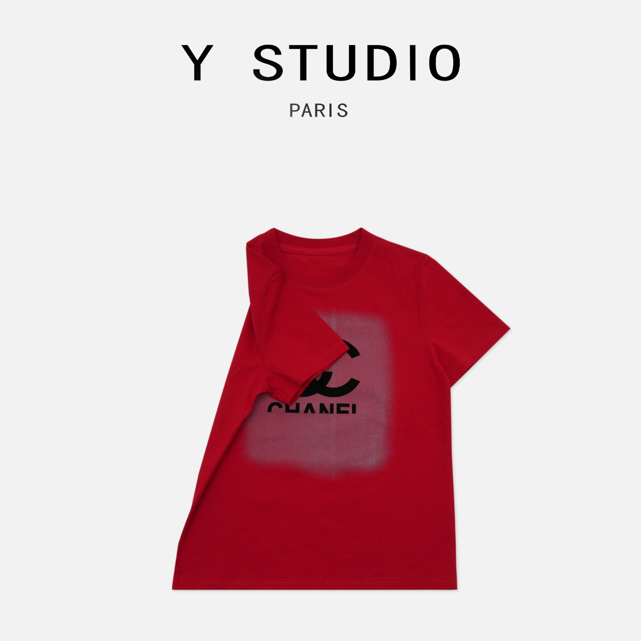 【大妮专属】（雨夜交织）2025夏季设计高街时尚圆领短袖T恤