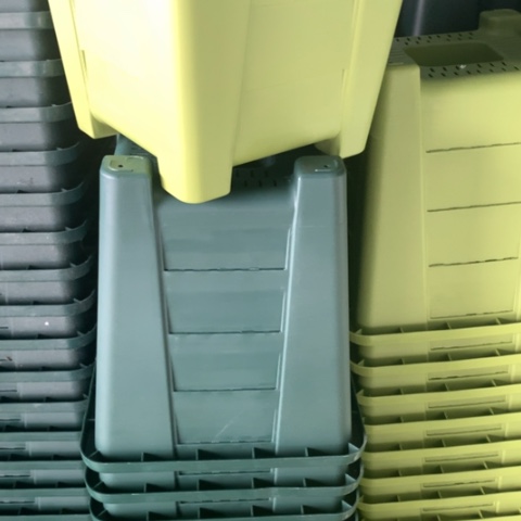 树脂22绿方无托3个