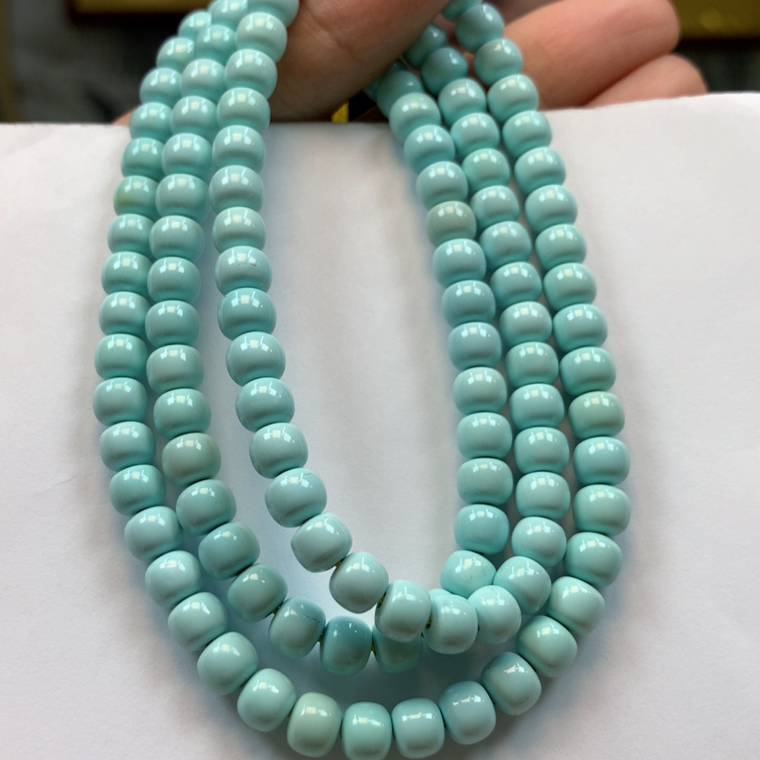 绿松石长链未镶嵌