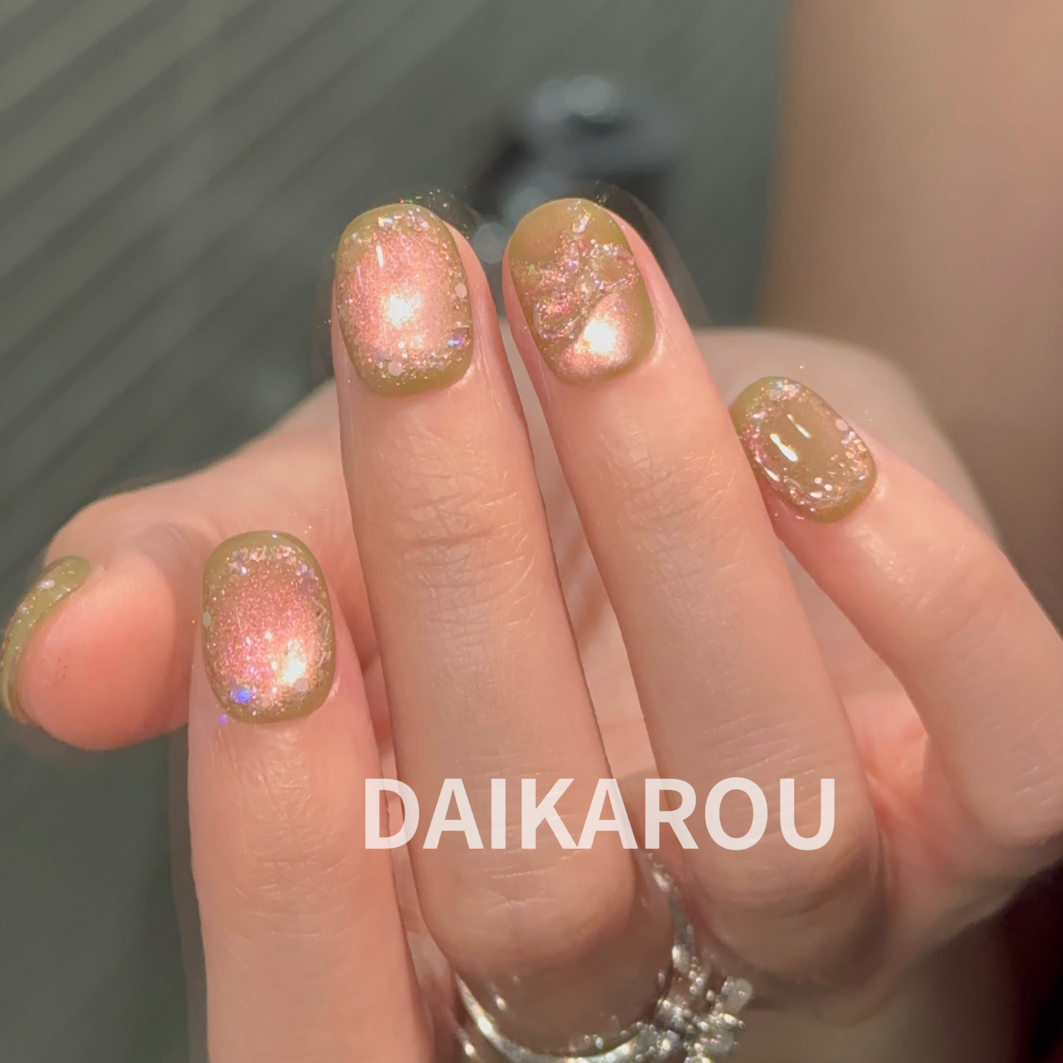 青藤粉樱 黛卡柔 预售哇擦么 新甲型 此度 短椭圆 手工穿戴甲10片