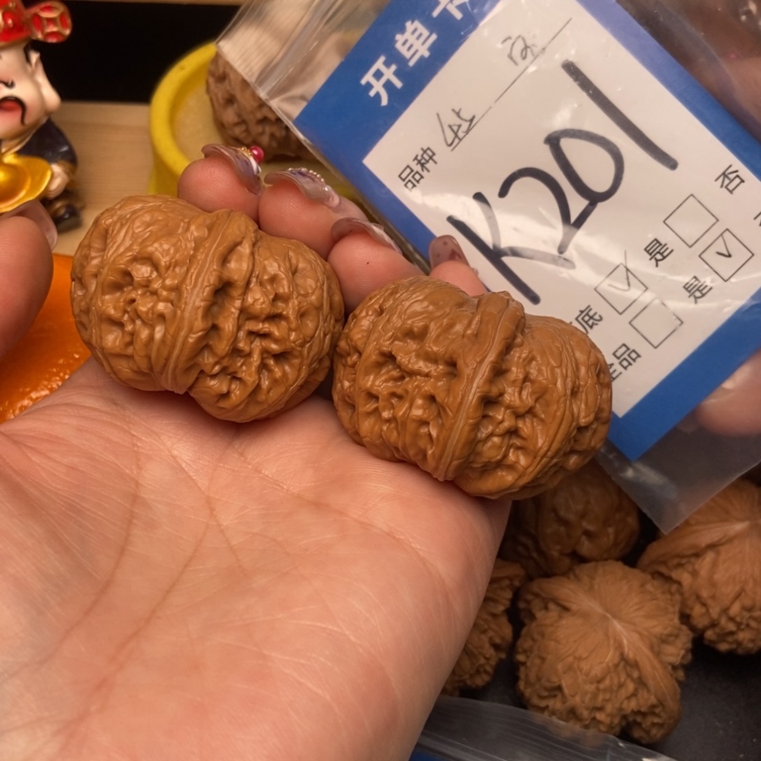 桃核吊坠核桃元宝