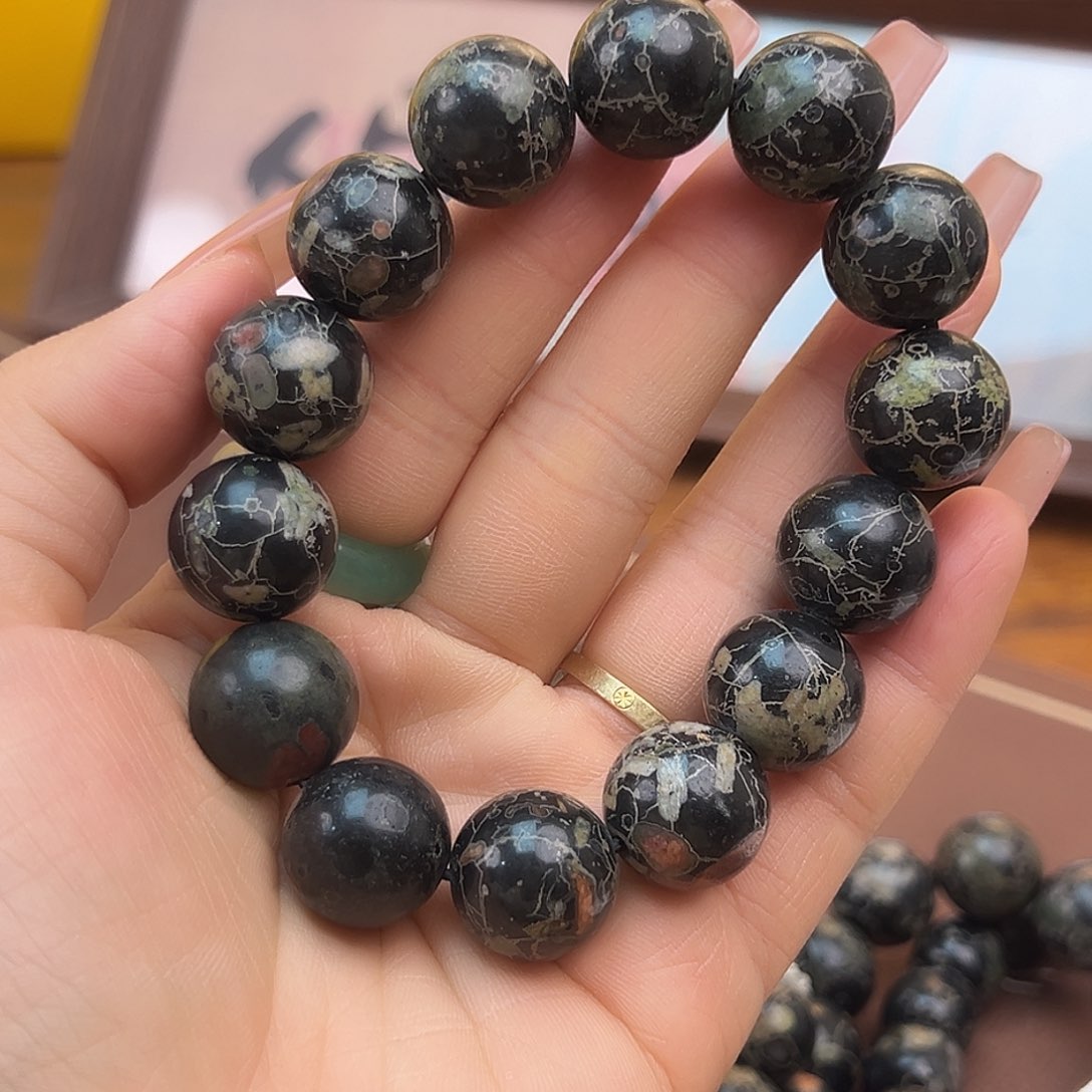 遇壶堂安山玉圆珠14