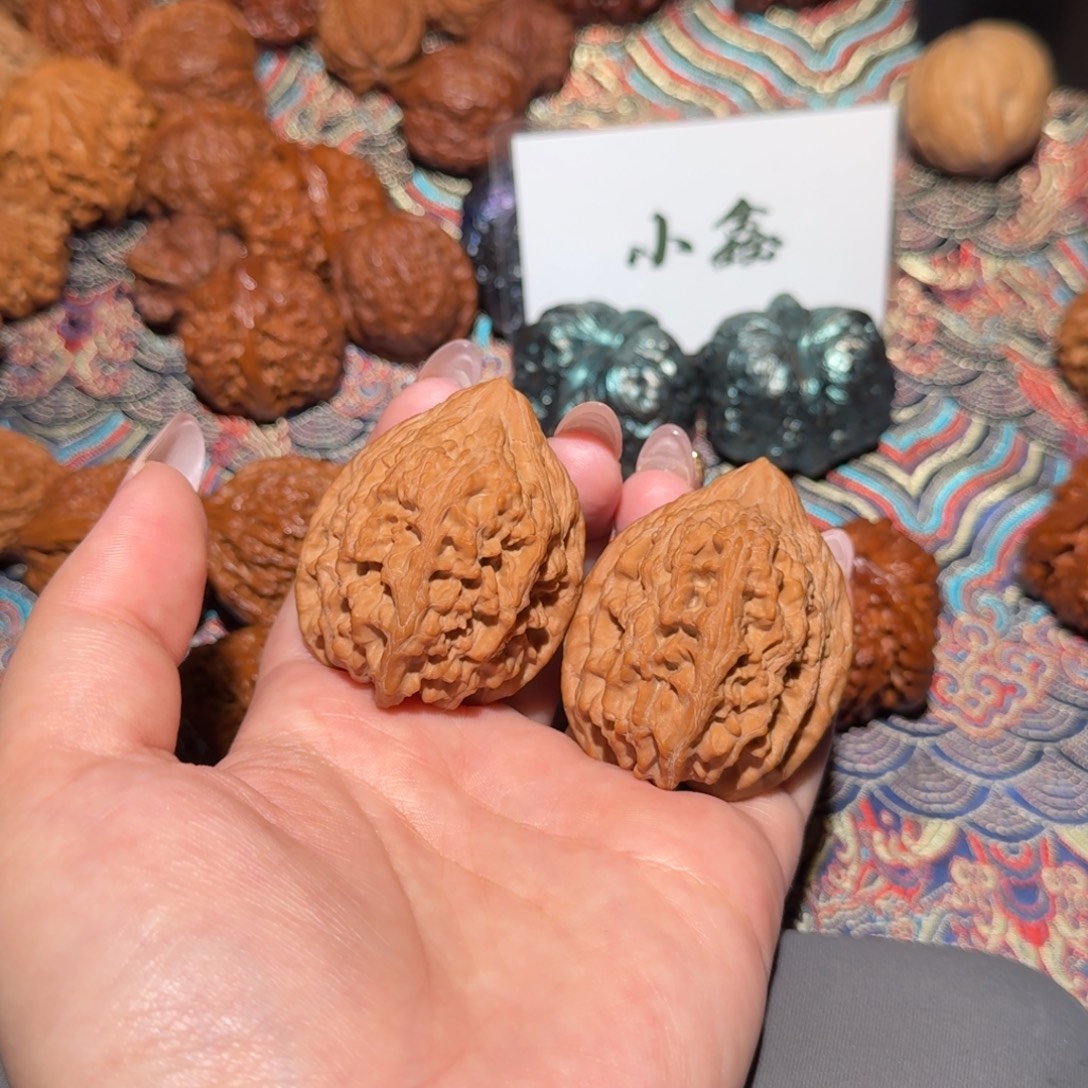 把件文玩核桃2166号41大沽石文玩核桃