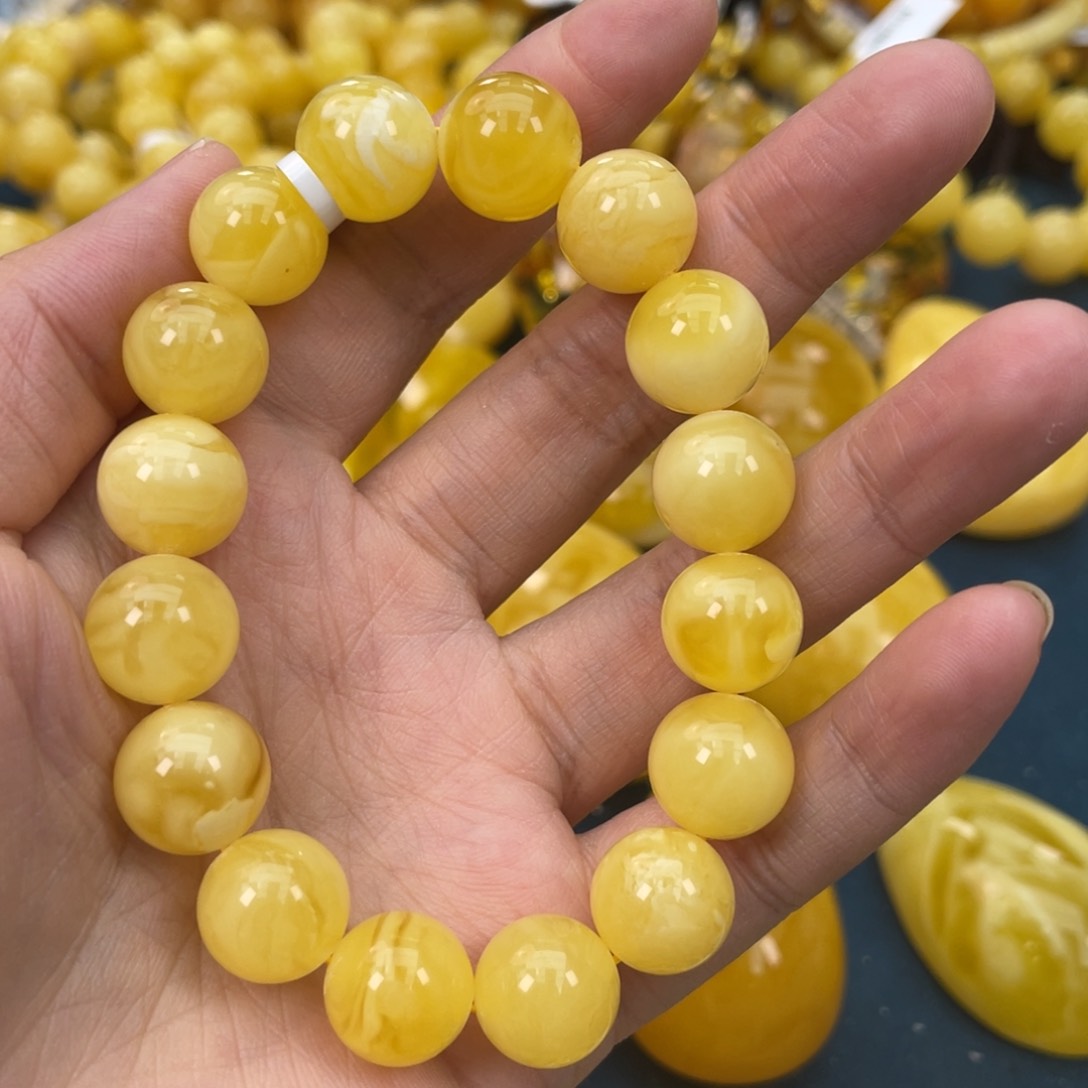 琥珀裸石未镶嵌琥珀蜜蜡w 0694