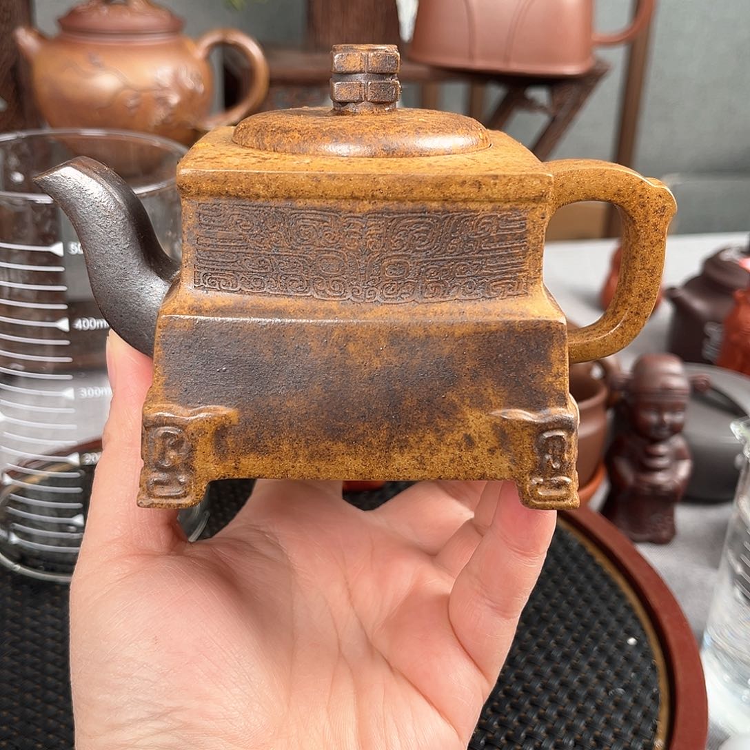 紫泥茶壶宜兴紫砂