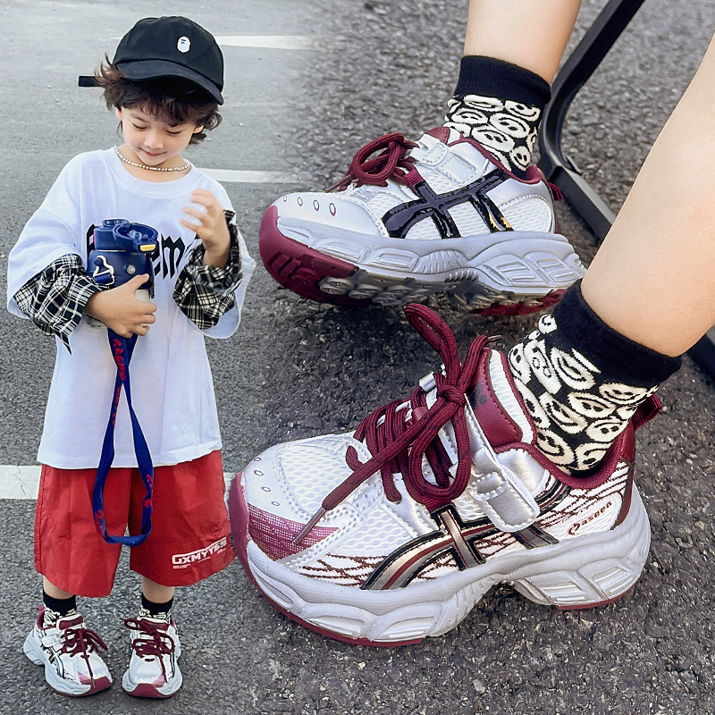 爆款儿童鞋运动鞋新款老爹鞋男童鞋时尚百搭女童鞋子网面潮款小众