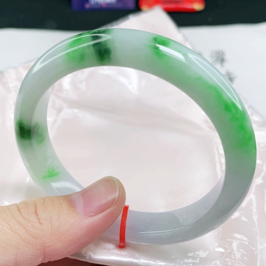 未镶嵌手镯翡翠57.5圈口