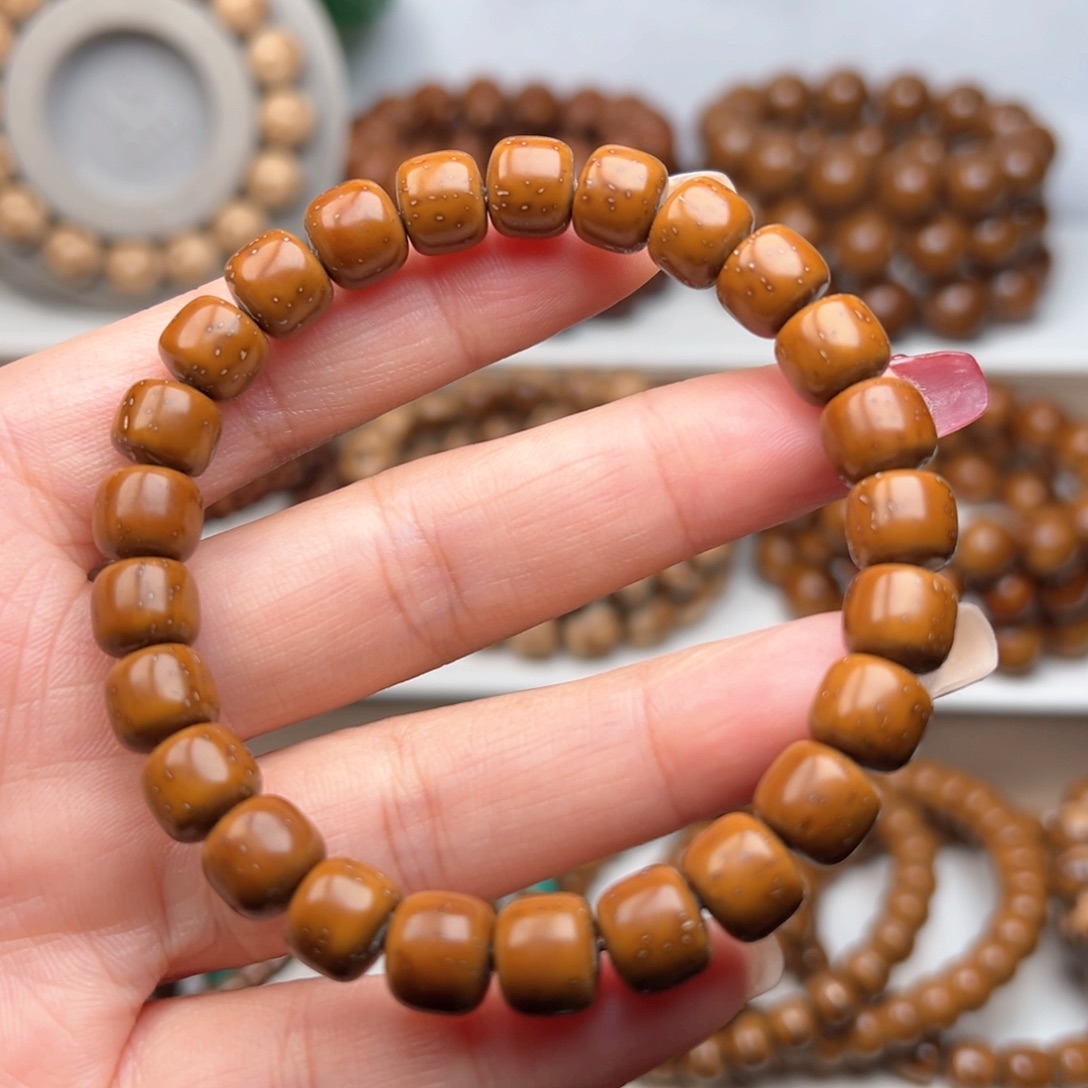 紫金鼠手串猫*.9实心老型