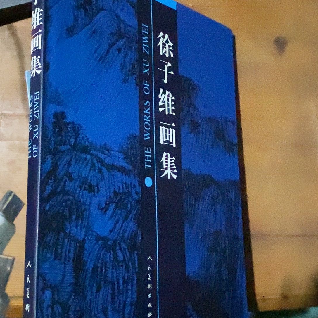 徐紫薇画集，人民美术扒开