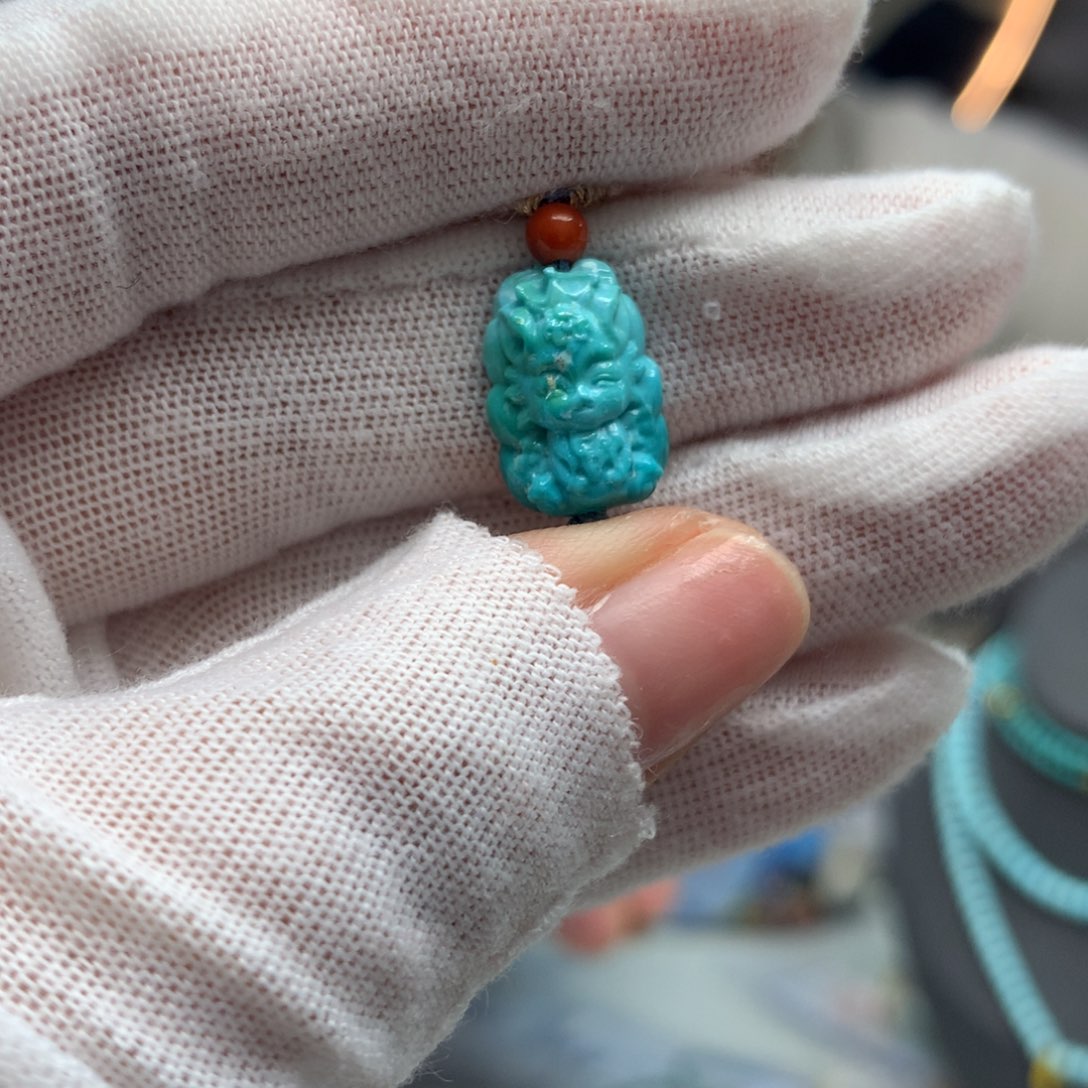 绿松石挂件未镶嵌