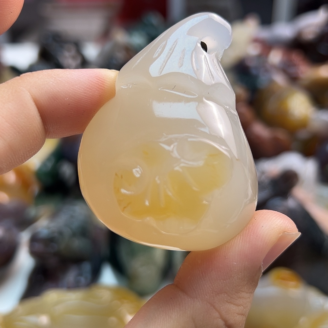 玛瑙/玉髓未镶嵌颈饰