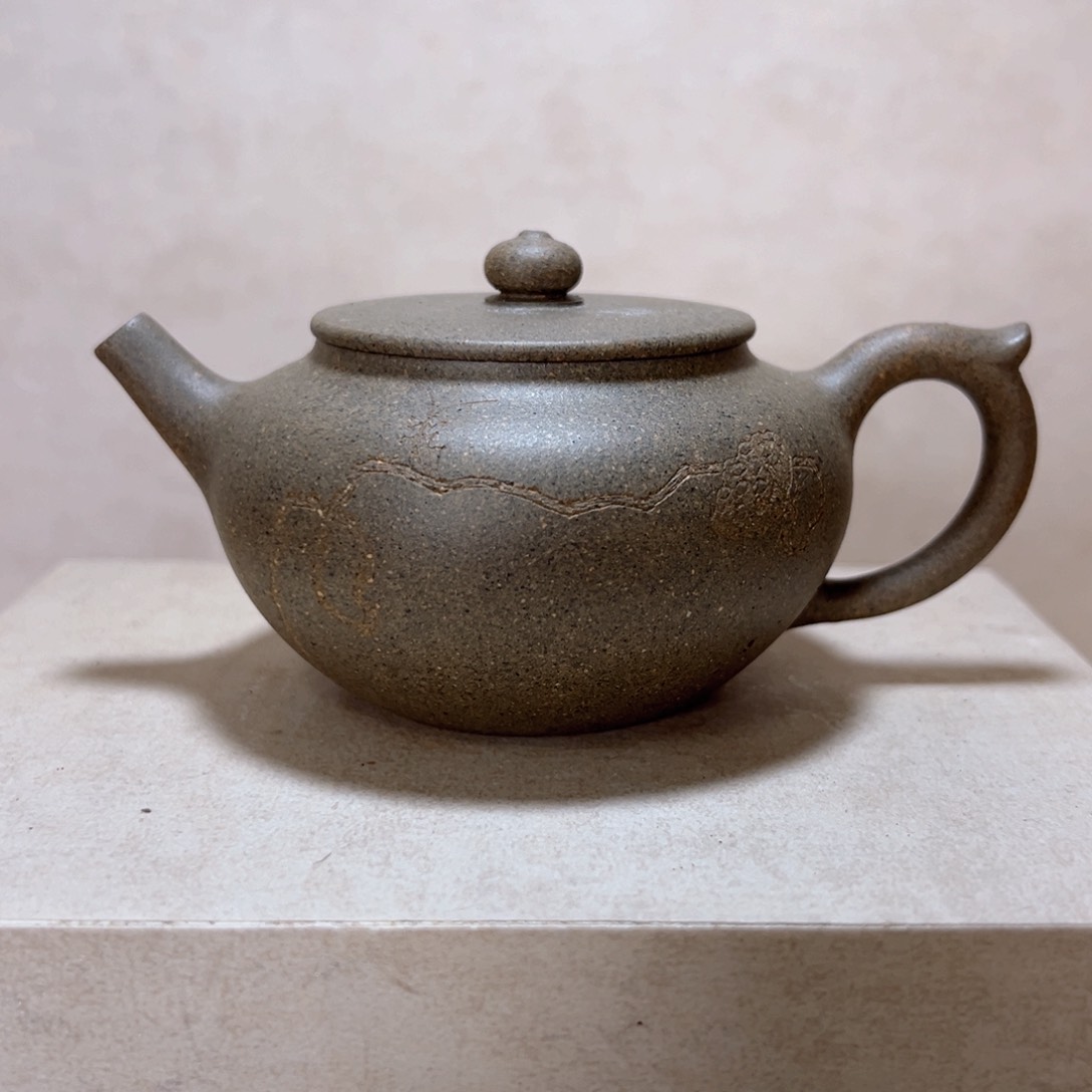 紫砂茶壶段泥小品壶
