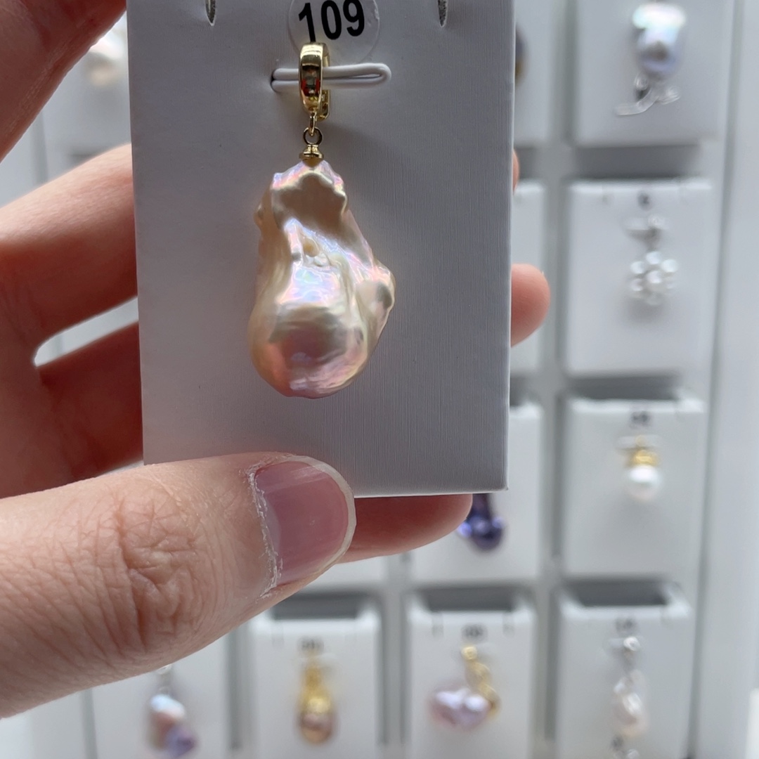 颈饰淡水珍珠合金