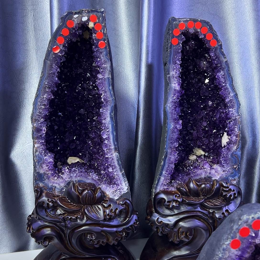 未镶嵌大型摆件（非配饰）紫晶