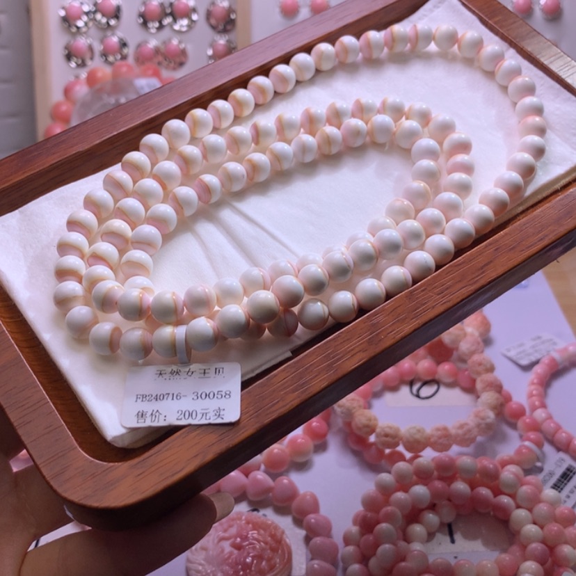 【闪购商品】查罗石颈饰合金福利多圈聚宝盆7咪加编号05