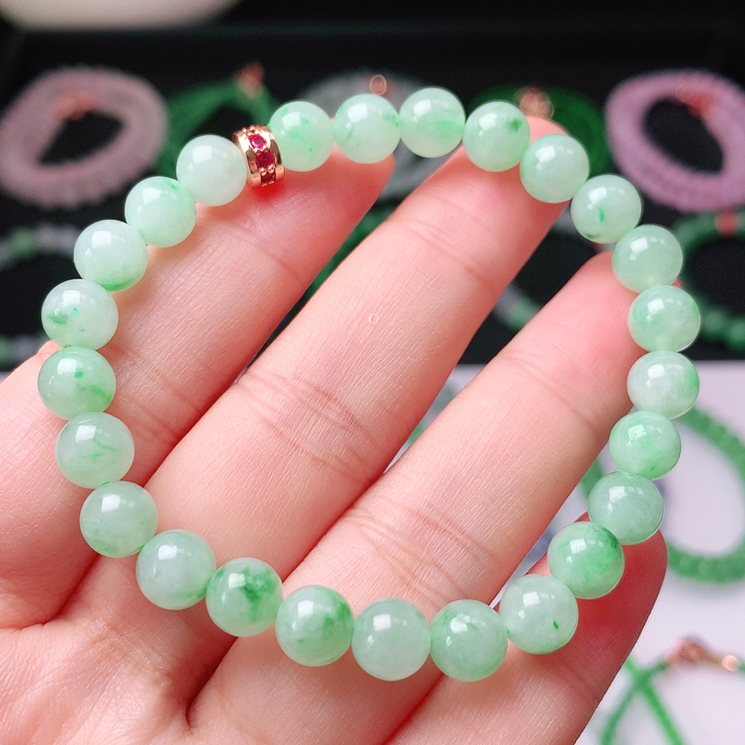 未镶嵌手链翡翠翡翠