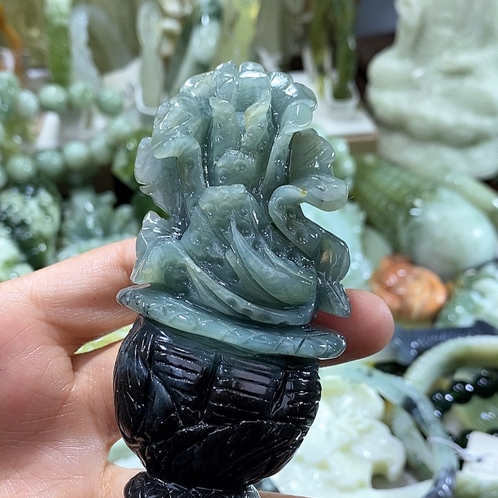 岫玉岫玉摆件未镶嵌