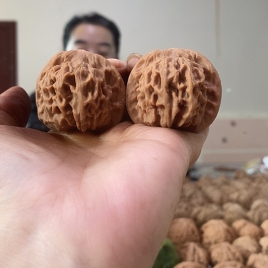 把件文玩核桃40天地狮子头