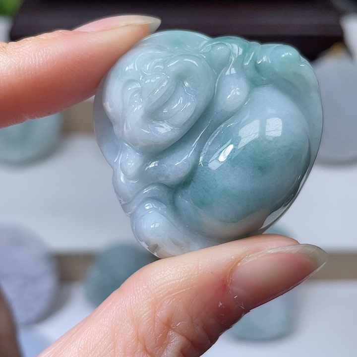 w***记翡翠未镶嵌颈饰翡翠1