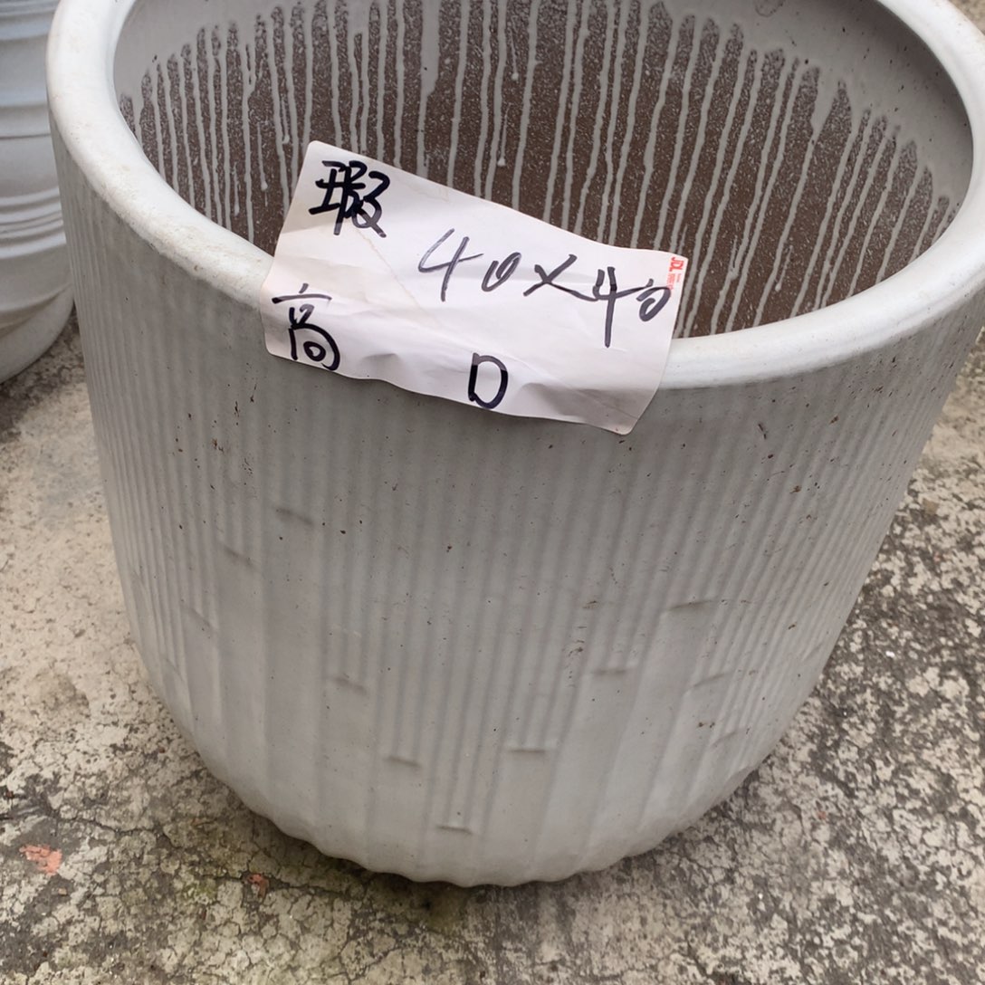 瑕疵高温陶瓷花盆