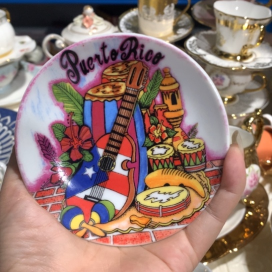 瓷片微瑕陶瓷处理介意请慎拍10厘米