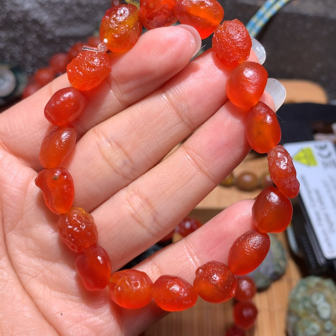 未镶嵌玛瑙/玉髓珠宝半成品