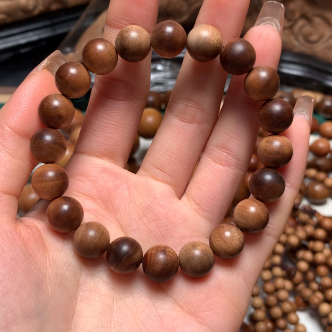 【闪购商品】檀香木手串/手链东加檀香10福利