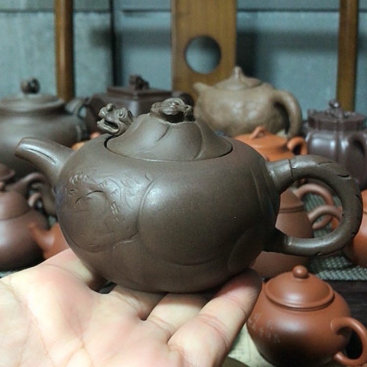 【闪购商品】茶壶朱泥家****安在家闲了几年