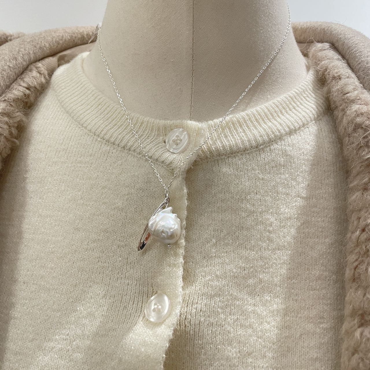 吊坠925银 0113A15 TJ韩国女装韩国直播代购925项链