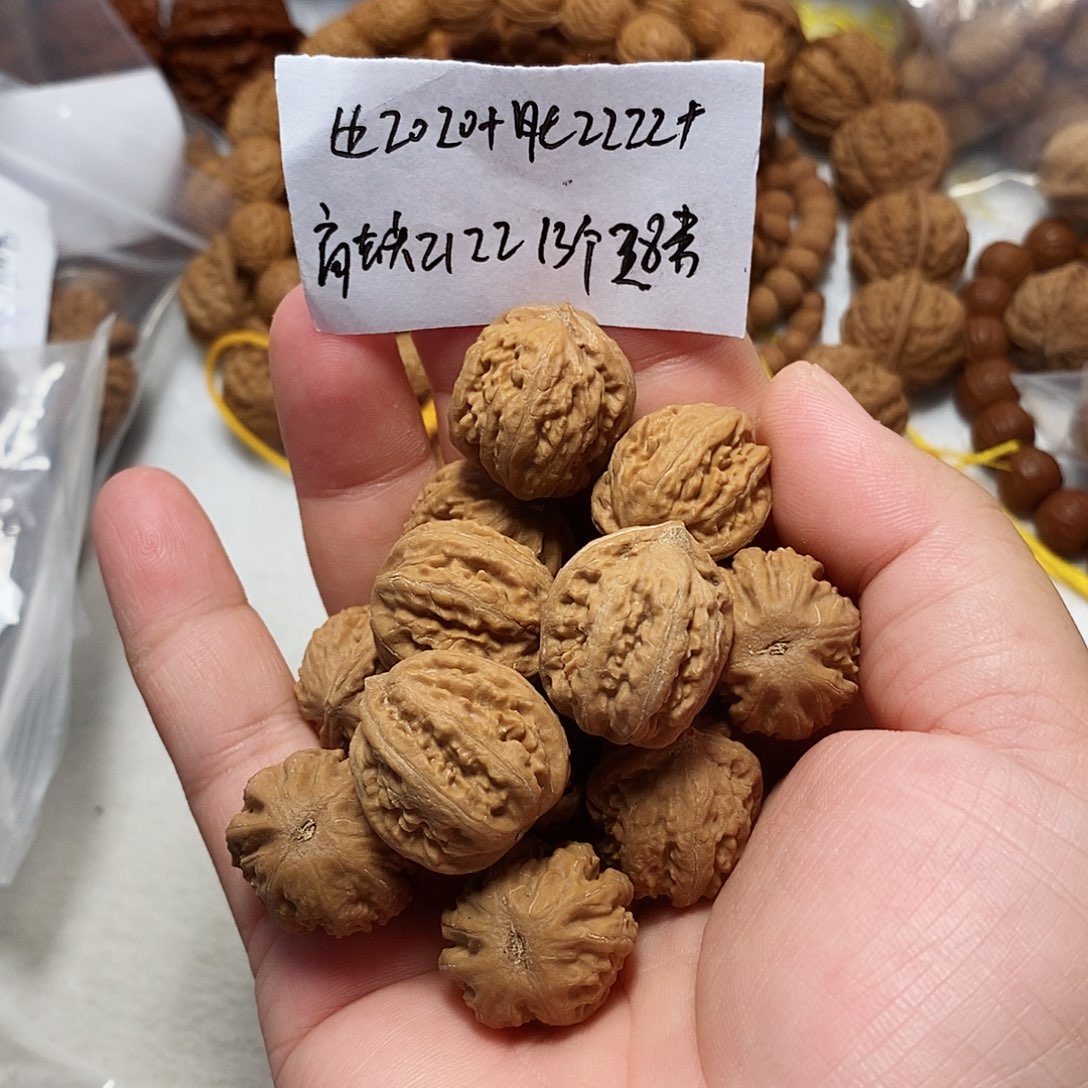 核桃手串/手链八棱蚂蚁纹单圈