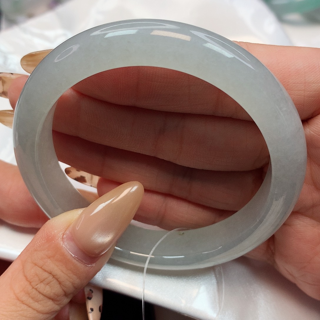 未镶嵌手镯翡翠ღ****꧔冰蓝